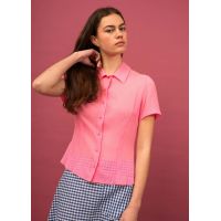 Evie Shirt - Bubblegum Pink