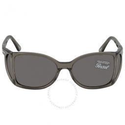 Dark Grey Wrap Unisex Sunglasses