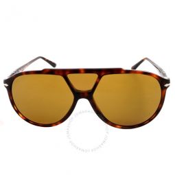 Open Box - Brown Pilot Sunglasses