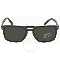 Green Rectangular Mens Sunglasses