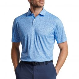 Peter Millar Featherweight Performance Royal Flush Golf Polo