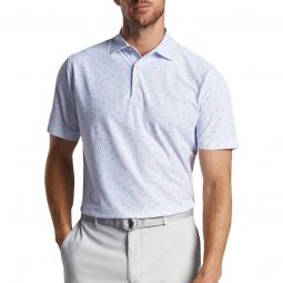 Peter Millar Starfish Performance Mesh Golf Polo