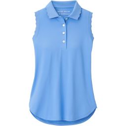 Peter Millar Womens Opal Sleeveless Stretch Jersey Golf Polo 2024