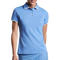 Peter Millar Womens Whitworth Sports Mesh Golf Polo