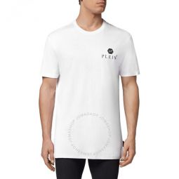 Iconic Plein Oversize Round Neck T-Shirt, Size 4XL