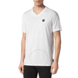 T-shirt V-Neck SS Gothic Plein, Size X-Large