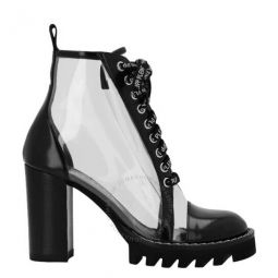 High Heels PVC Ankle Boots , Brand Size 37 ( US Size 7 )