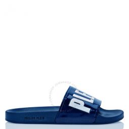 Flat Gummy Rubber Slide Sandals, Brand Size 41 ( US Size 8 )