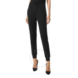 Crystal Jogging Trousers In Black, Size Medium