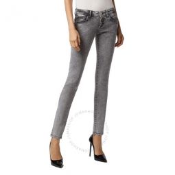 Slim-Fit Denim 5 Pocket Pants, Waist Size 26