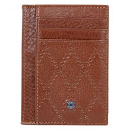 Leather Card Holder- Tan