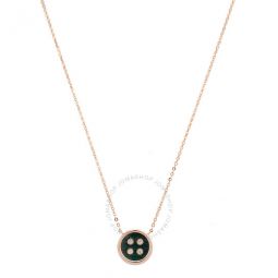 Buttons Collection 18k Rose Gold Diamond Necklace
