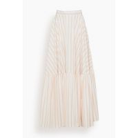 Long Skirt in Bellini Stripe