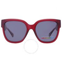 Polarized Blue Square Ladies Sunglasses