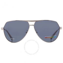 Polarized Blue Pilot Mens Sunglasses