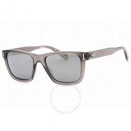 Polarized Grey Multilayer Rectangular Unisex Sunglasses