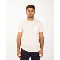 Custom Slim Fit Jersey Pocket T Shirt - Deckwash White