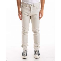 5 Pocket Low Stretch Denim - Stone