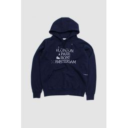 Icons Hooded Sweat - Navy