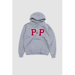 Collage P Hooded Sweat - Grey Heather