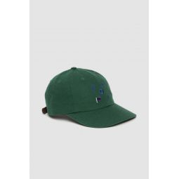 Parra Sixpanel Hat - Dark Green
