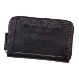 Glaze Zip Coin Case - Black