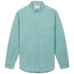 Lobo Turquoise Corduroy Shirt - Green