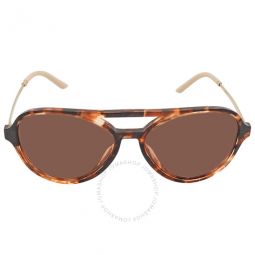 Dark Brown Pilot Ladies Sunglasses