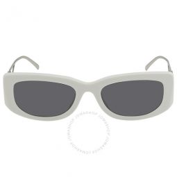 Dark Gray Rectangular Ladies Sunglasses