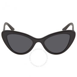 Dark Gray Cat Eye Ladies Sunglasses