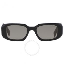 Multilayer Mirror Black Rectangular Ladies Sunglasses