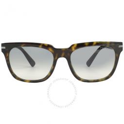 Brown Gradient Square Mens Sunglasses