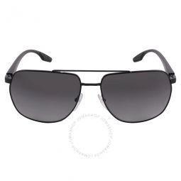 Polarized Grey Gradient Navigator Mens Sunglasses