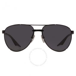 Dark Grey Pilot Mens Sunglasses