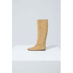 Quad Knee High Slouch Boots