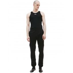 PROTOTYPES Black cotton sweatpants - Black