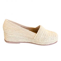 Raffia Espadrille - Natural