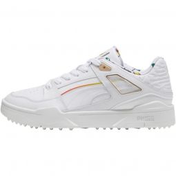 PUMA x Arnold Palmer Slipstream G Golf Shoes 2024 - Puma White/Yellow