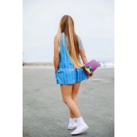 Artisan Stripe Shorts - Blueberry