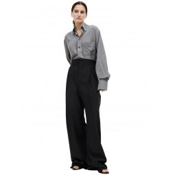 Relaxed Trousers - Black