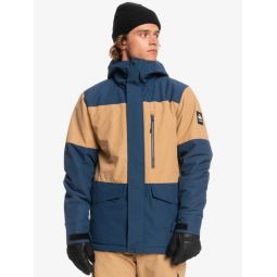 Quiksilver Mens Mission Block Insulated Snow Jacket