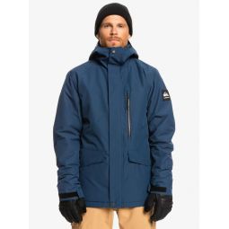 Quiksilver Mens Mission Solid Insulated Snow Jacket
