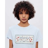 Classic Snoopy Love Tee - Baby Blue