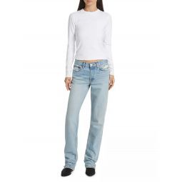 Easy Straight Jean Ripped Tide - Ripped Tide