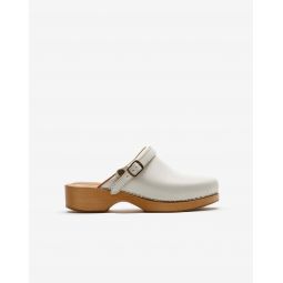 70s Classic Clog - Off White Leather