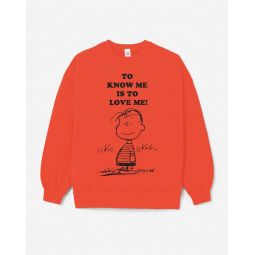 Oversized Crewneck Sweatshirt - Linus Permission