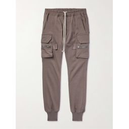 Mastodon Skinny-Fit Stretch-Cotton Jersey Drawstring Cargo Trousers