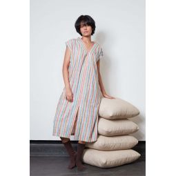 Naya Kaftan Dress - Brightside Stripe