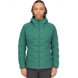 Cubit Stretch Down Hooded Jacket - Womens