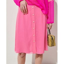 Colonna Skirt - Hot Pink